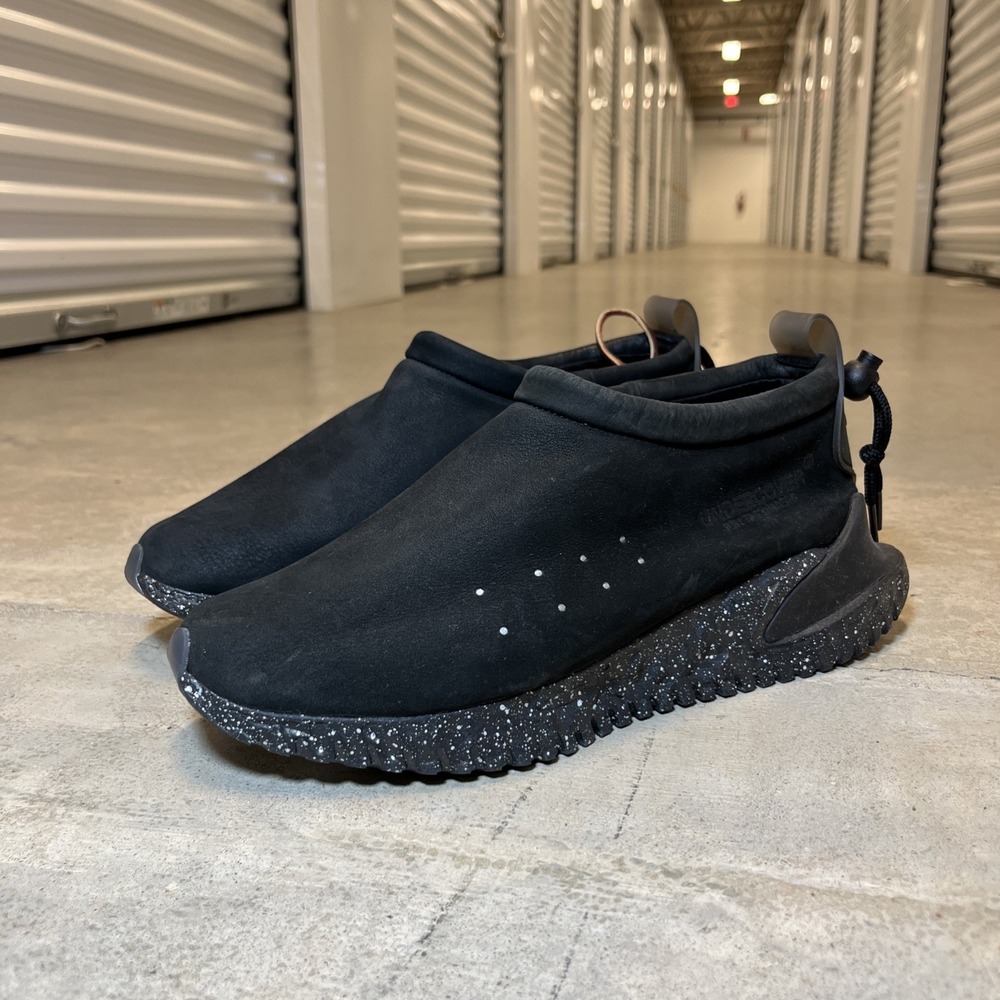 Nike x UNDERCOVER Moc Flow SP Triple Black Moccassin DV5593-002 sz 9.5 Men's